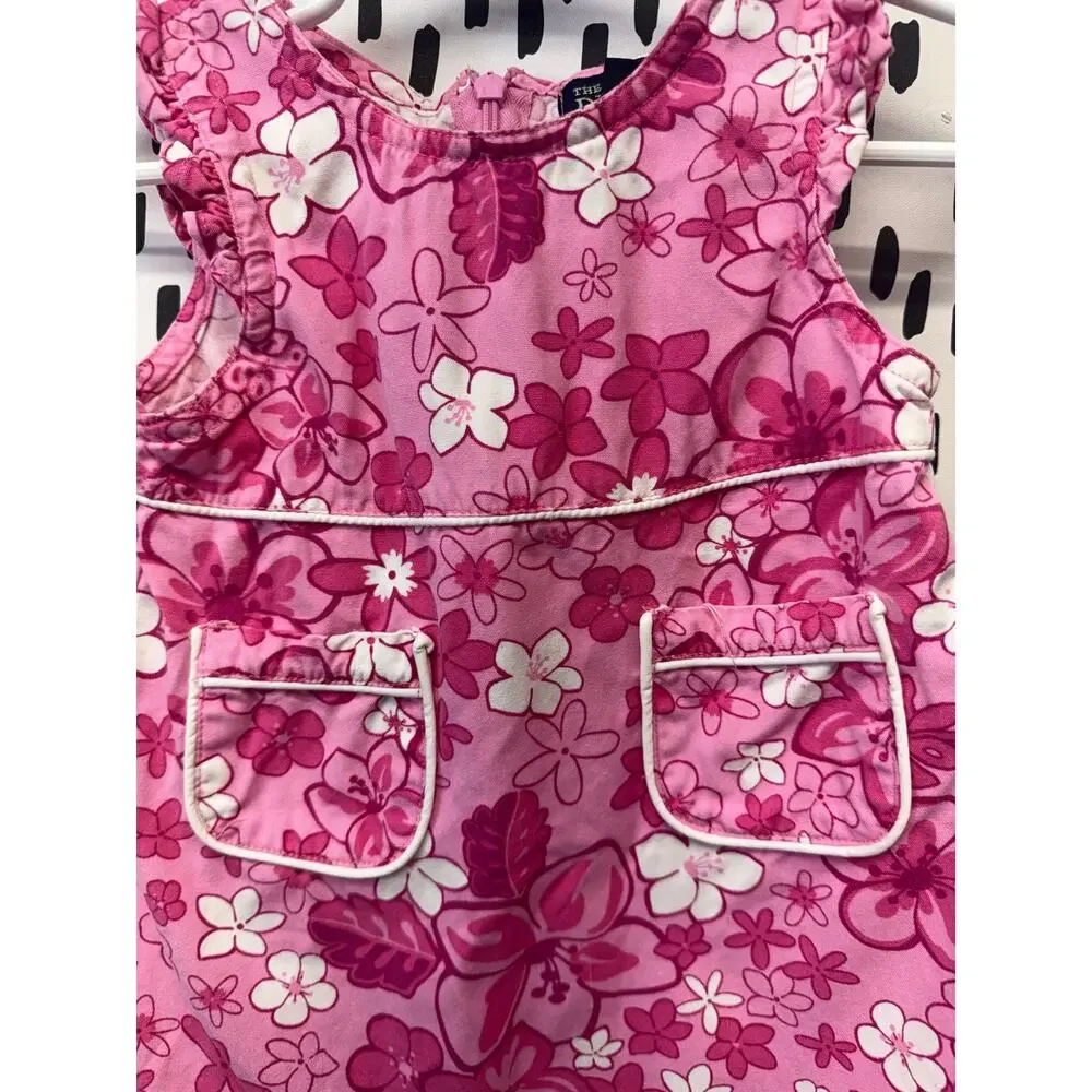 Y2K Hawaiian The Childrens Place pink Hawaii Dress size 18 months